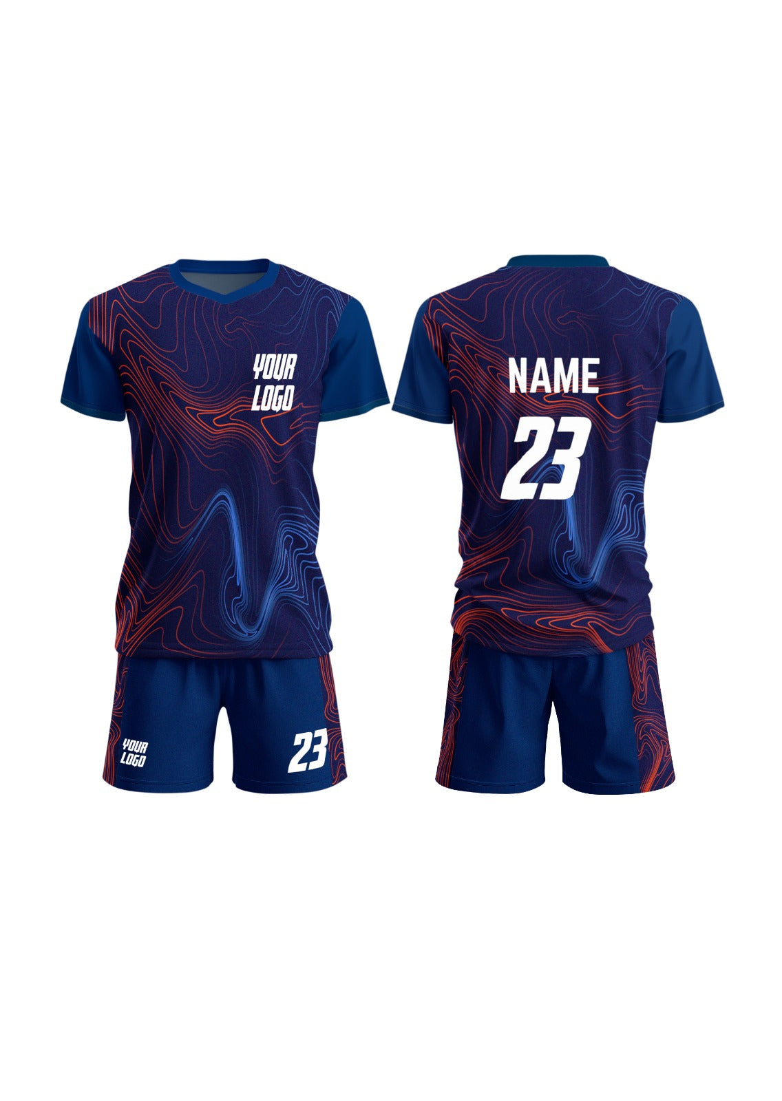 Custom Topographic Sublimated Kit